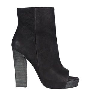 AllSaints Manifest Black Booties